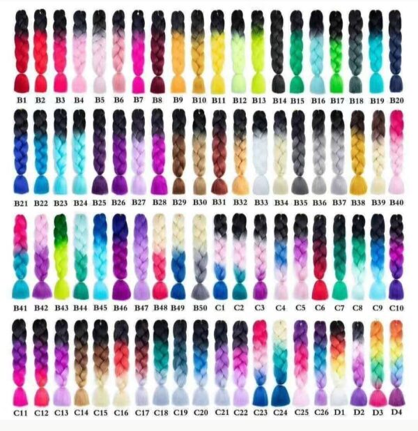 Small Knotless Braids (Ombre) - Image 7