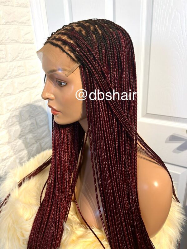 SMALL KNOTLESS BRAIDS (SILKY EXTENSION) READY TO SHIP - Image 3