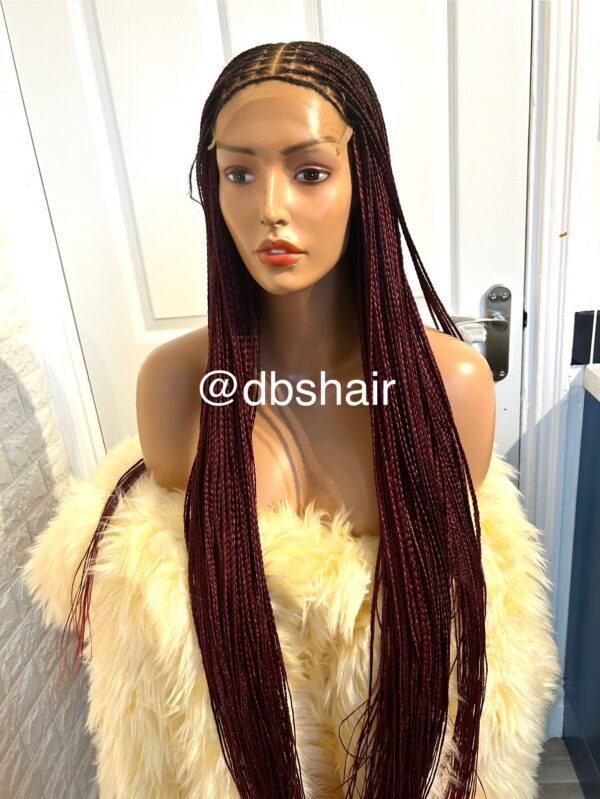 SMALL KNOTLESS BRAIDS (SILKY EXTENSION) READY TO SHIP